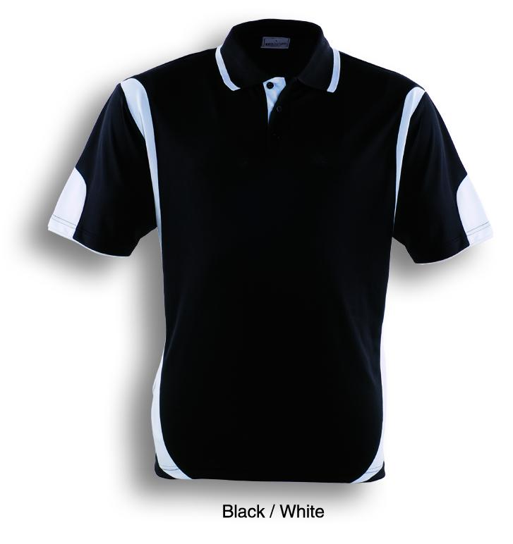 black/ white, Breezeway Contrast  Polo Shirt      UPF: excellent protection     160gsm, 100% breezeway polyester fabric     Breathable  micromesh fabric     Draws Sweat from Body, Quick Dry